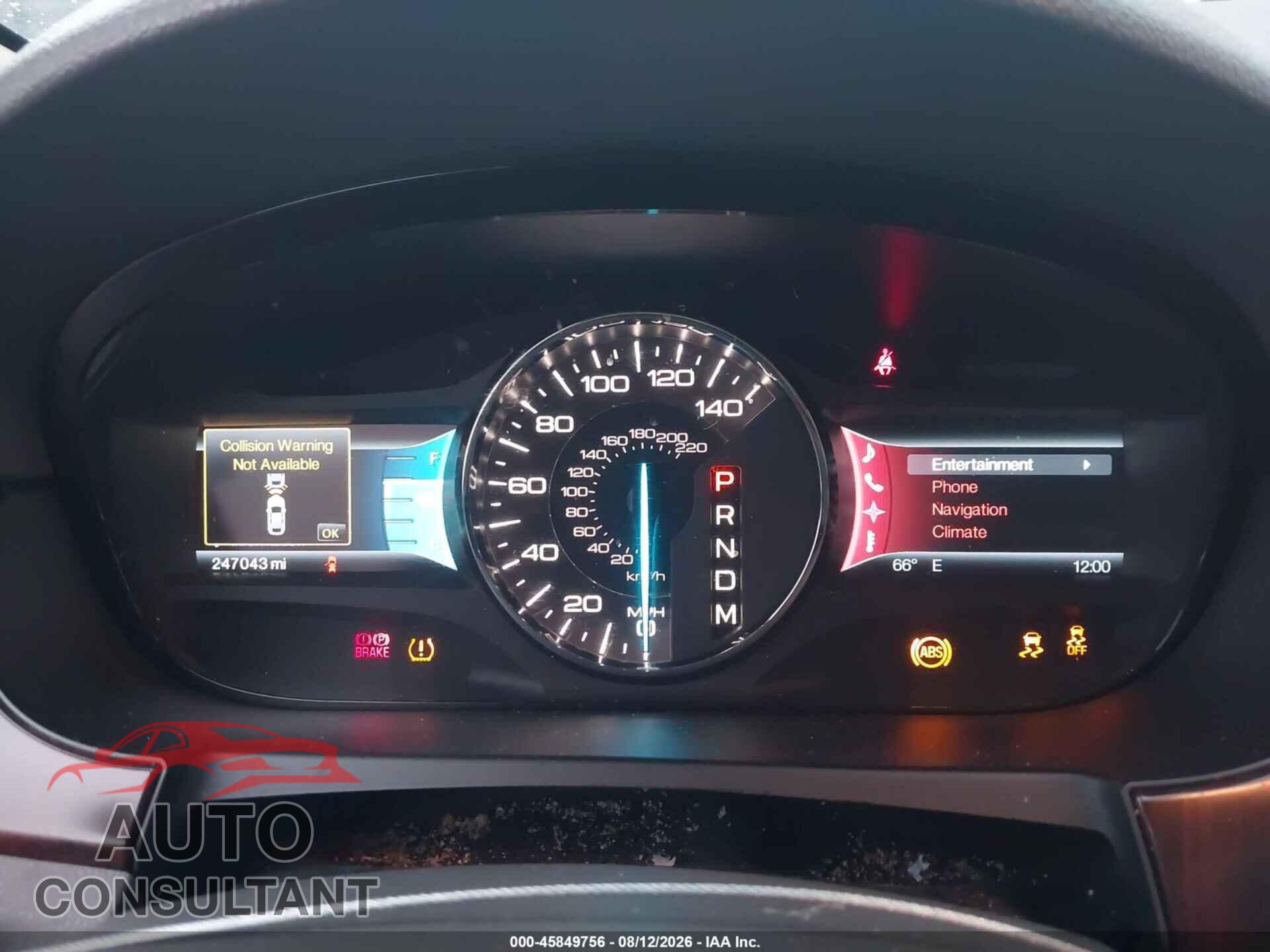FORD EDGE 2011 - 2FMDK3KC5BBA52709