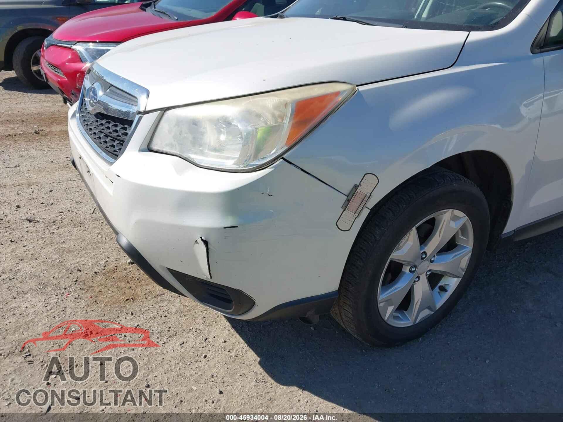 SUBARU FORESTER 2014 - JF2SJAEC0EH549710