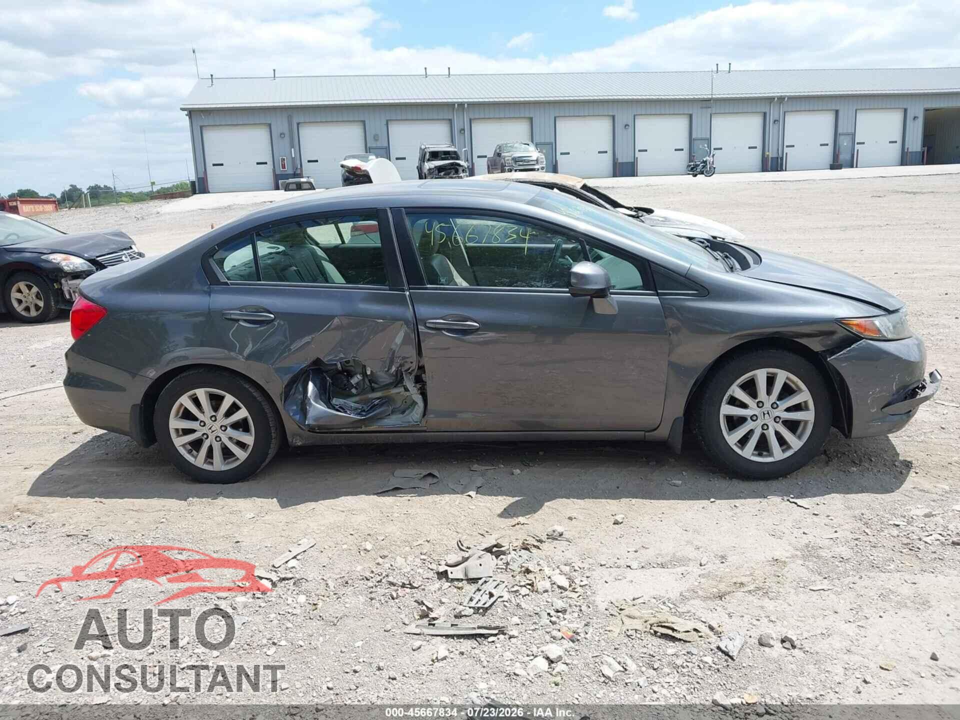 HONDA CIVIC 2012 - 19XFB2F90CE023652
