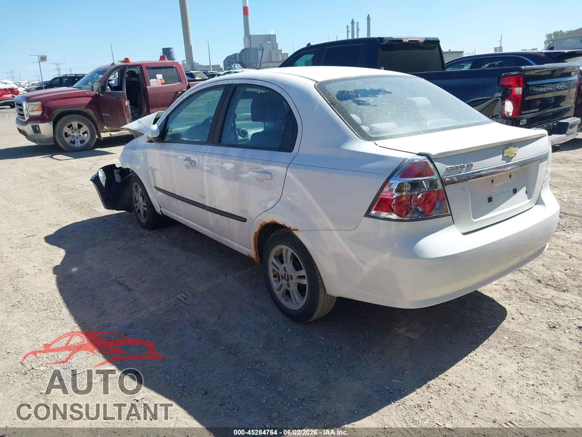 CHEVROLET AVEO 2010 - KL1TD5DE3AB068326