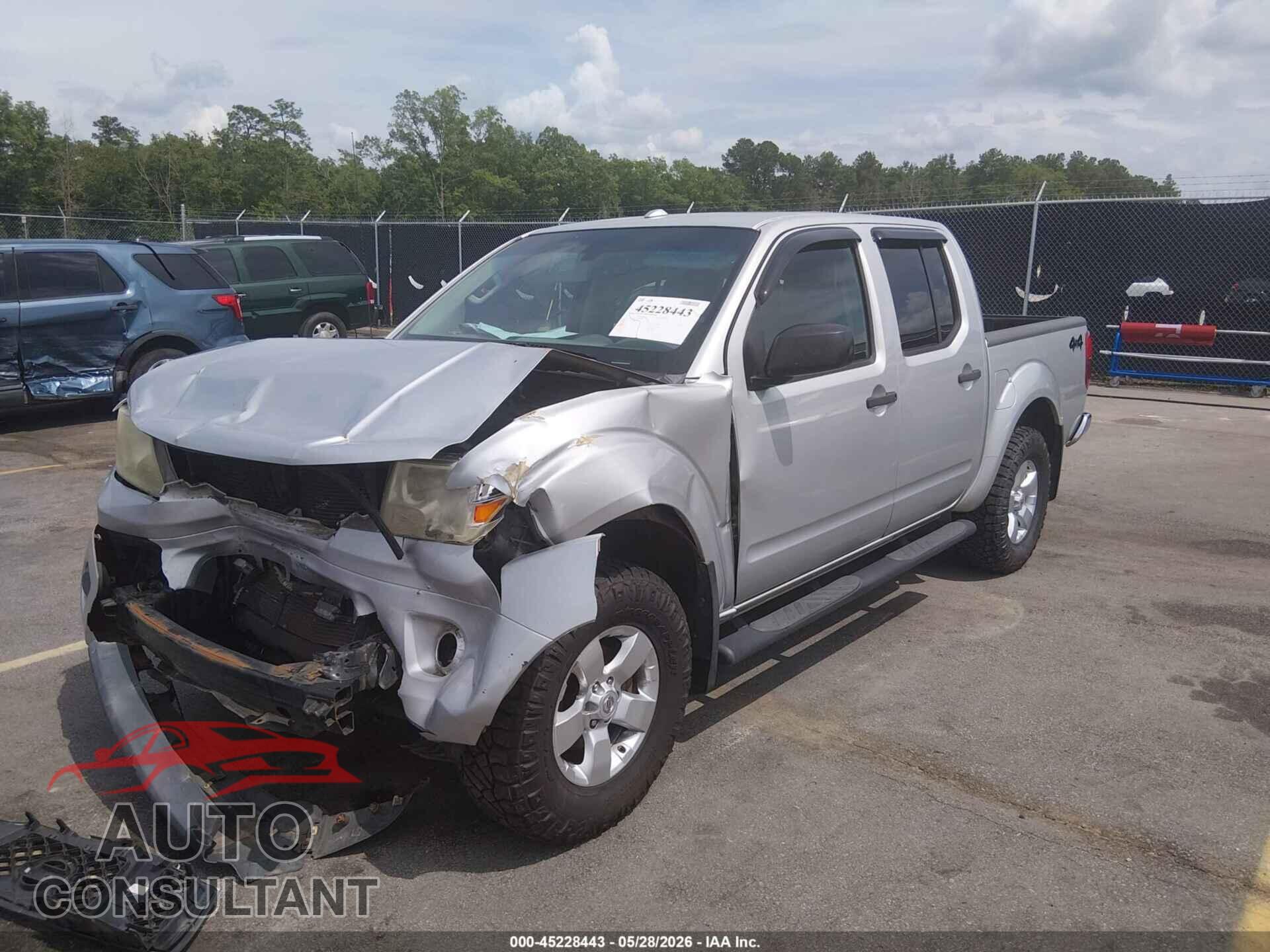 NISSAN FRONTIER 2012 - 1N6AD0EV0CC450065