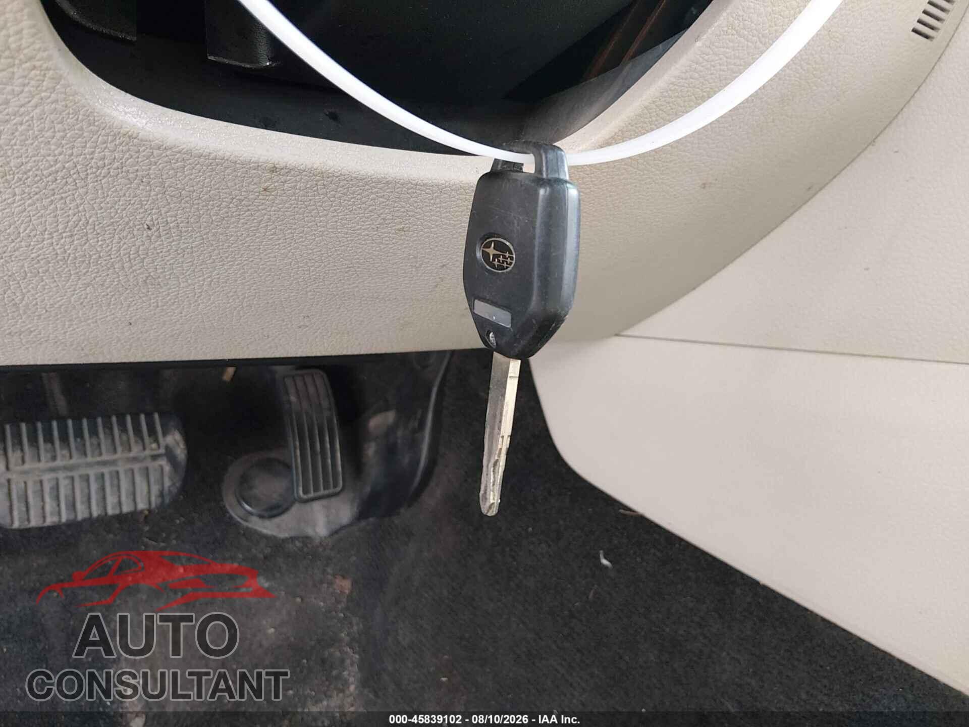 SUBARU OUTBACK 2012 - 4S4BRBCC4C3302972