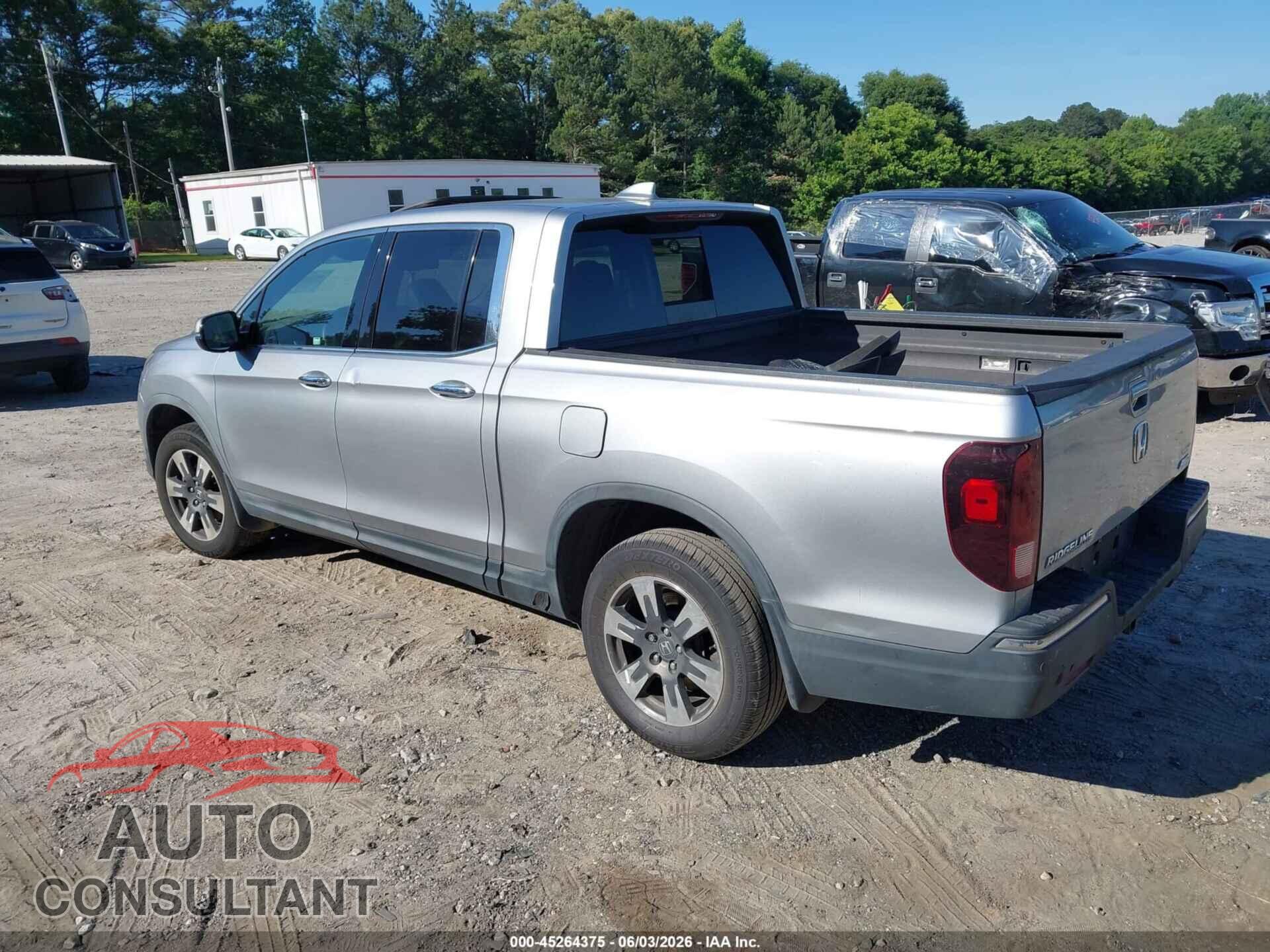 HONDA RIDGELINE 2017 - 5FPYK3F72HB034707