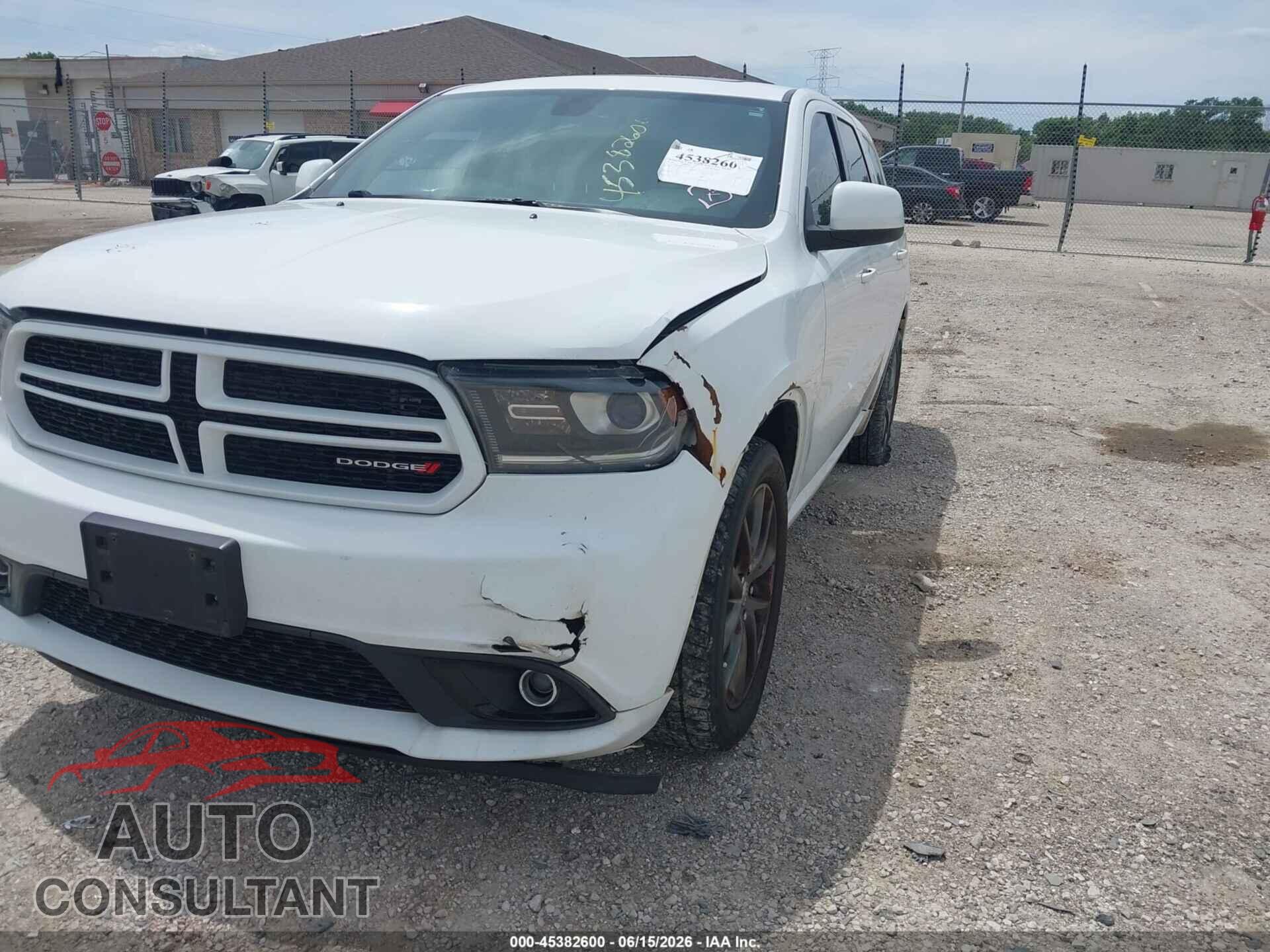 DODGE DURANGO 2014 - 1C4RDJAG3EC591816