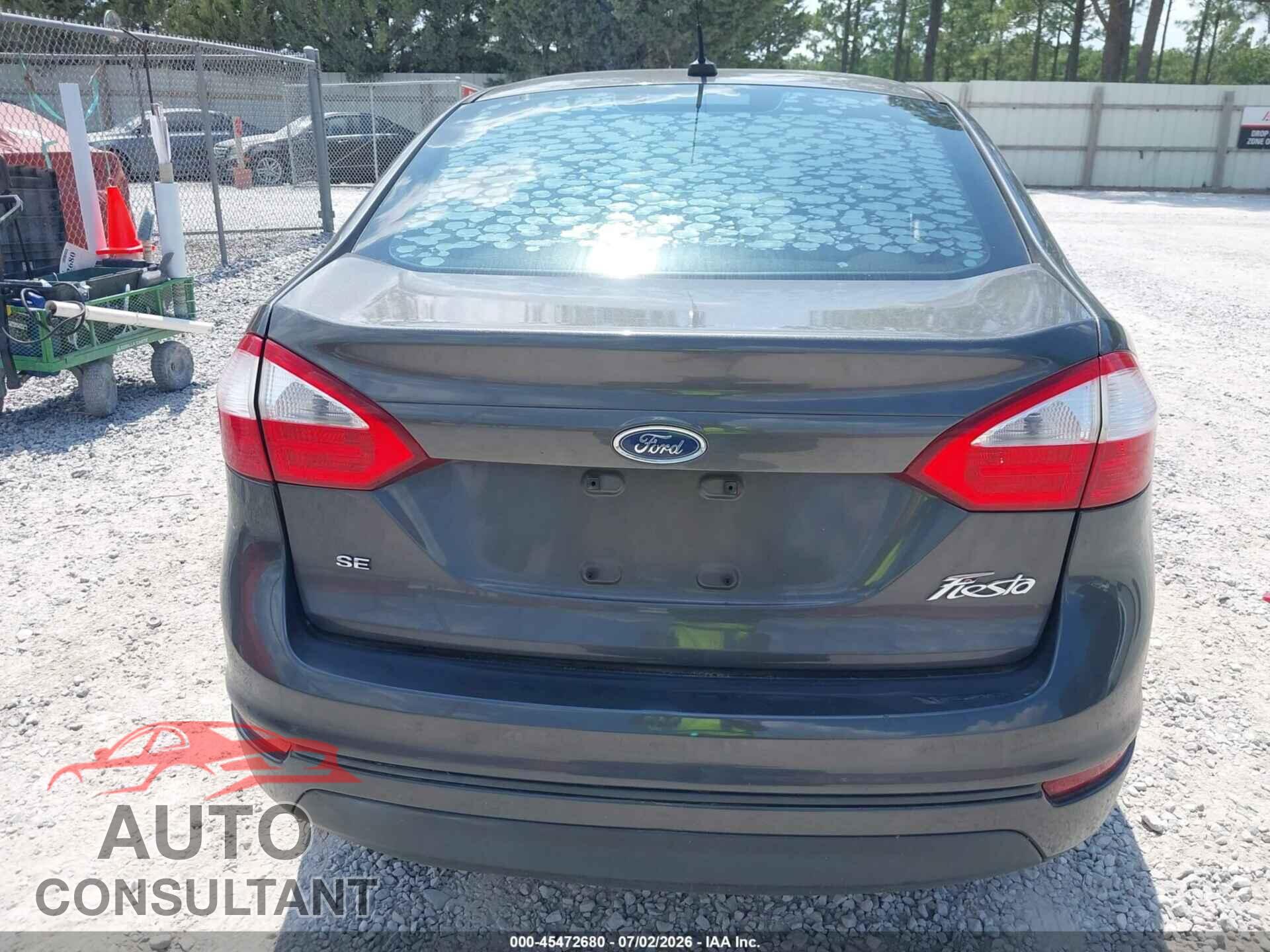 FORD FIESTA 2017 - 3FADP4BJ8HM167683
