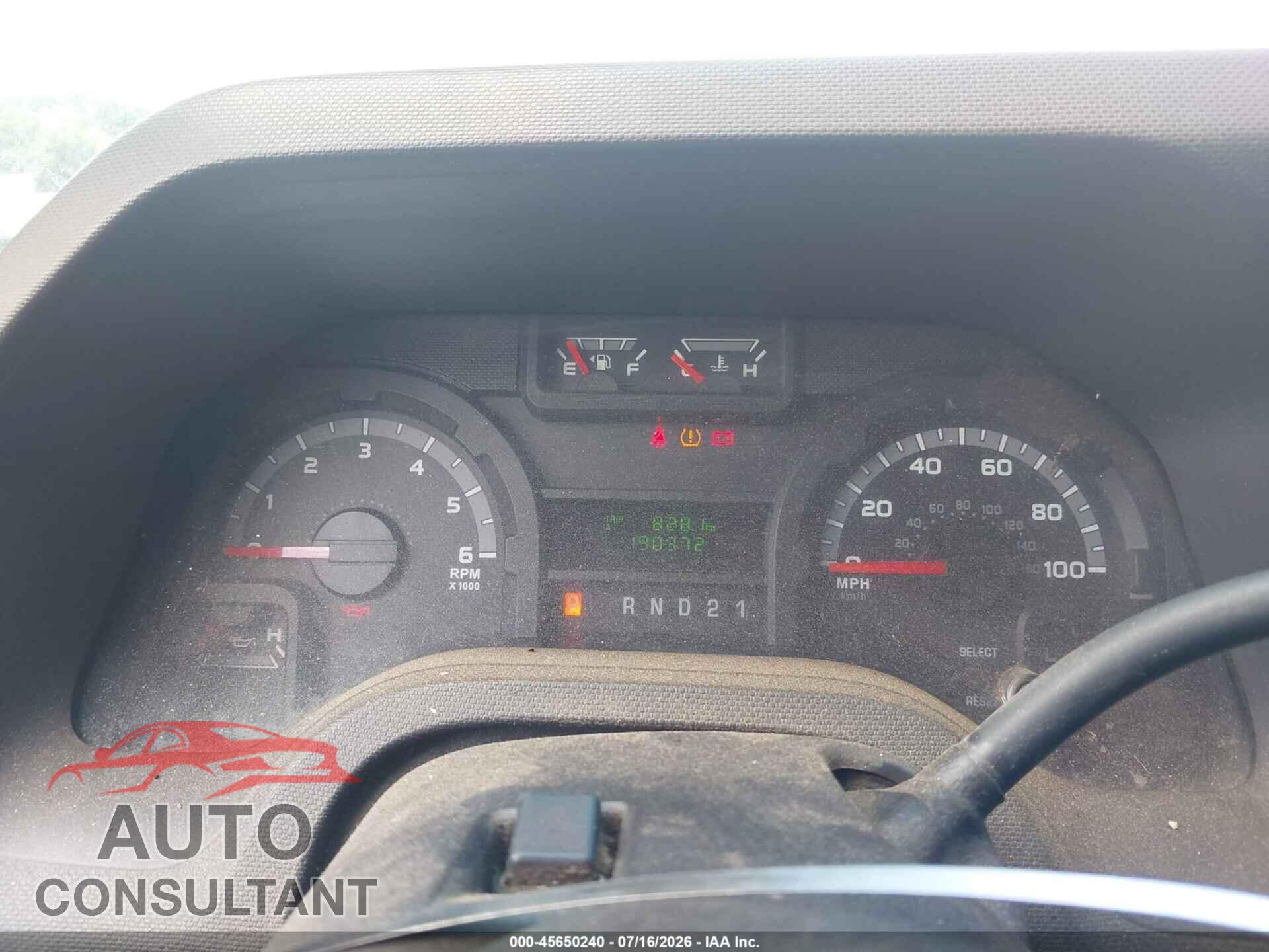 FORD E-150 2011 - 1FTNE1EW0BDA82477