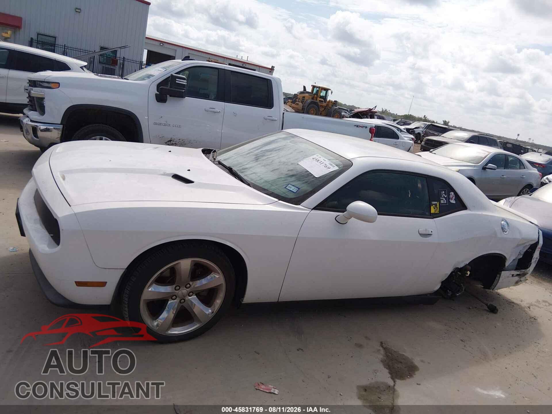 DODGE CHALLENGER 2013 - 2C3CDYAG3DH515799