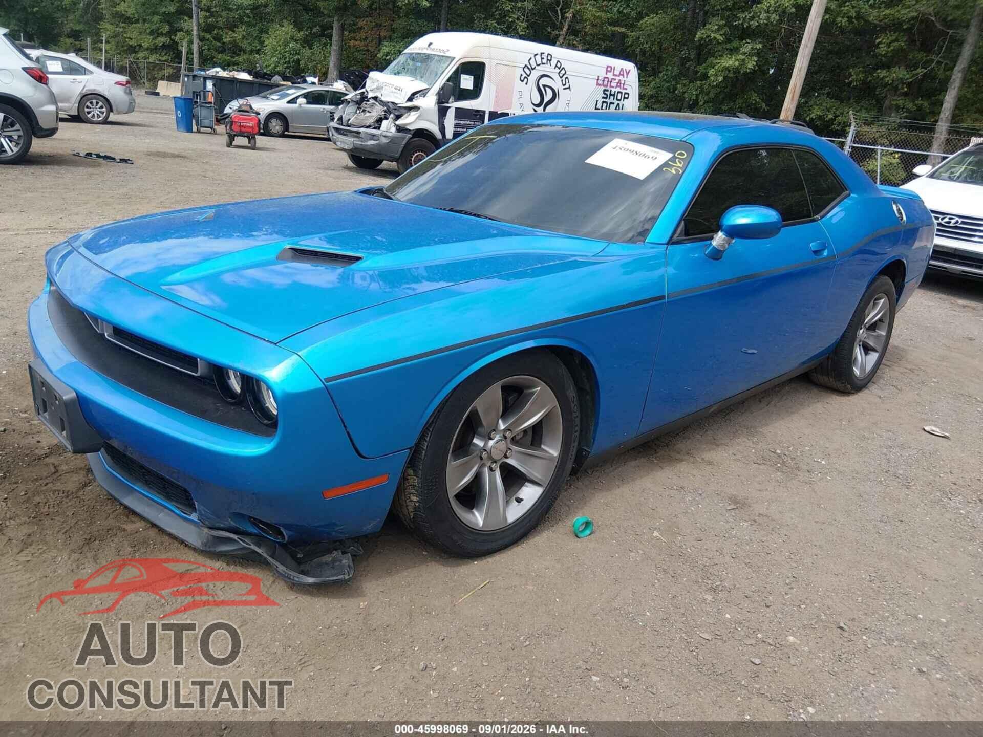 DODGE CHALLENGER 2018 - 2C3CDZAG4JH310400
