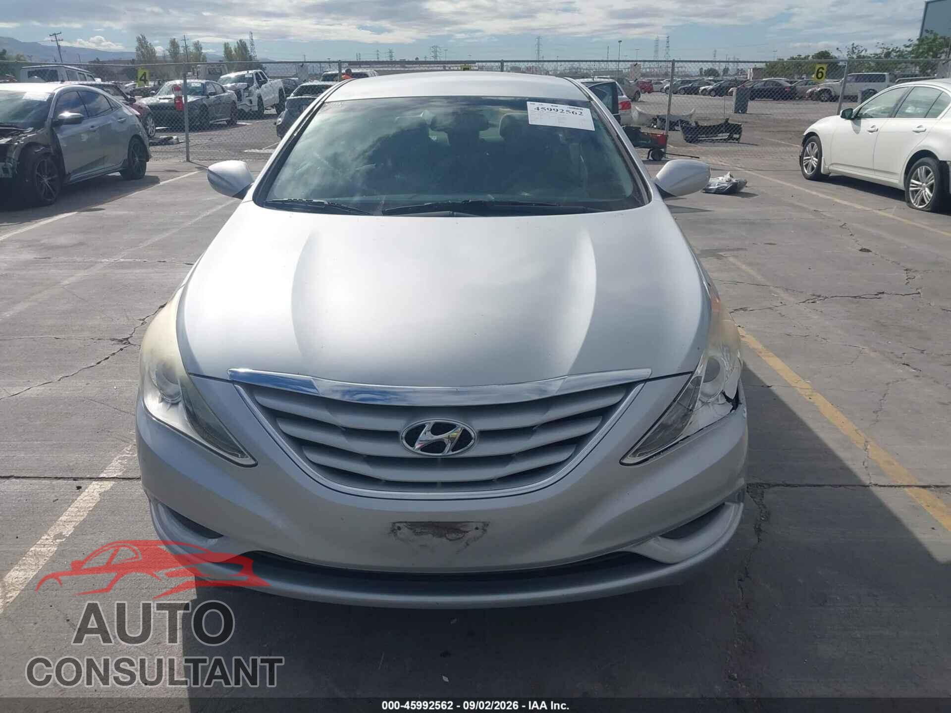 HYUNDAI SONATA 2012 - 5NPEB4AC8CH416143