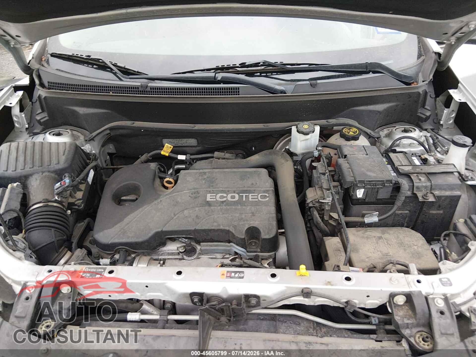 CHEVROLET EQUINOX 2020 - 3GNAXKEV8LL238564