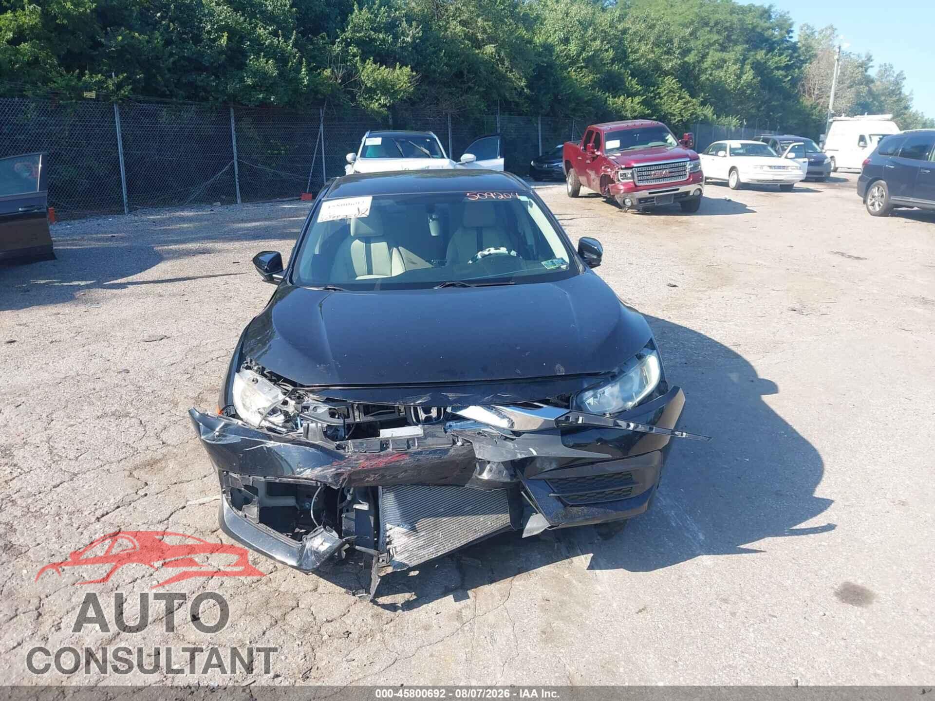 HONDA CIVIC 2016 - 2HGFC2F57GH509204