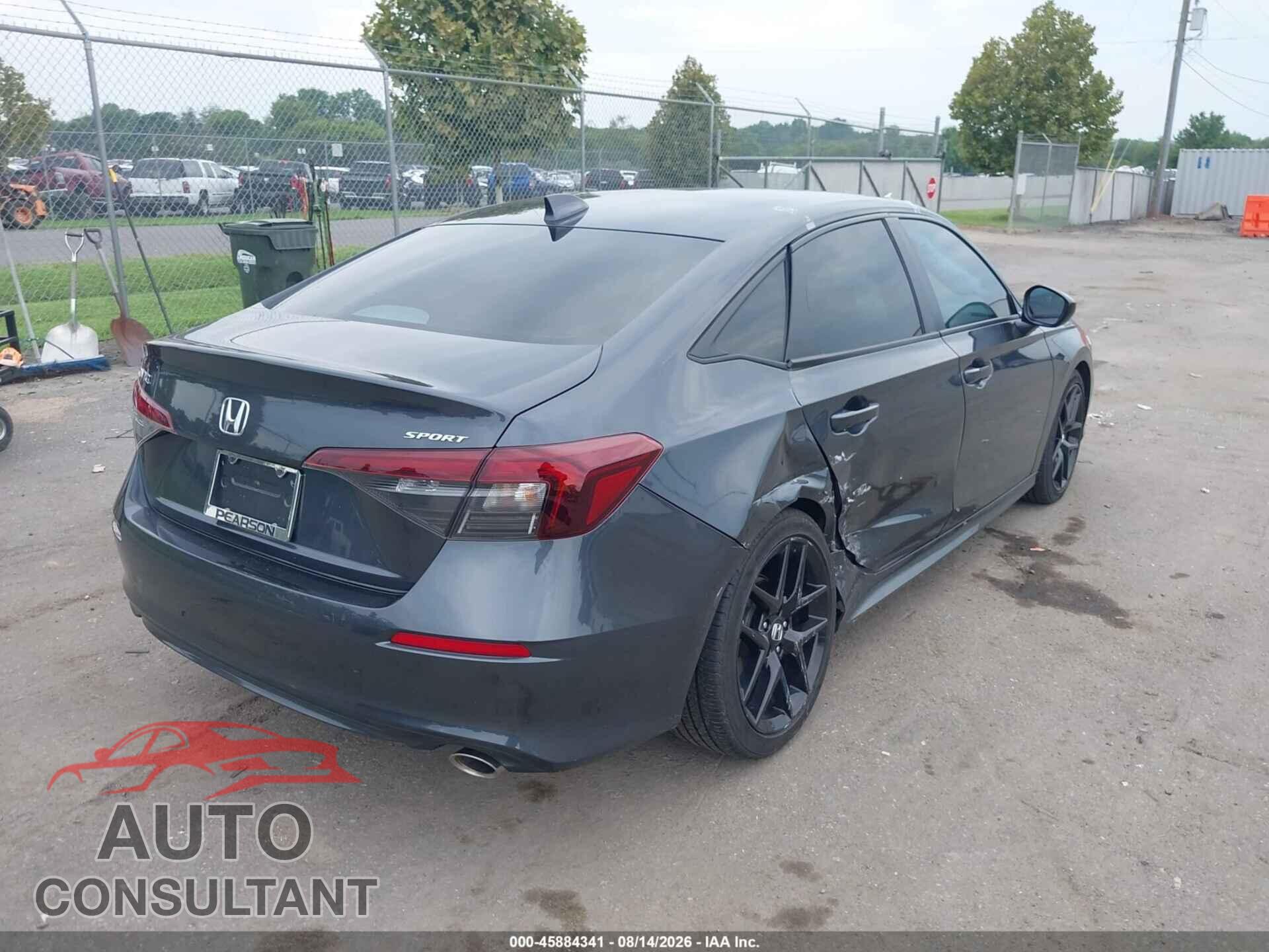 HONDA CIVIC 2025 - 2HGFE2F56SH565671
