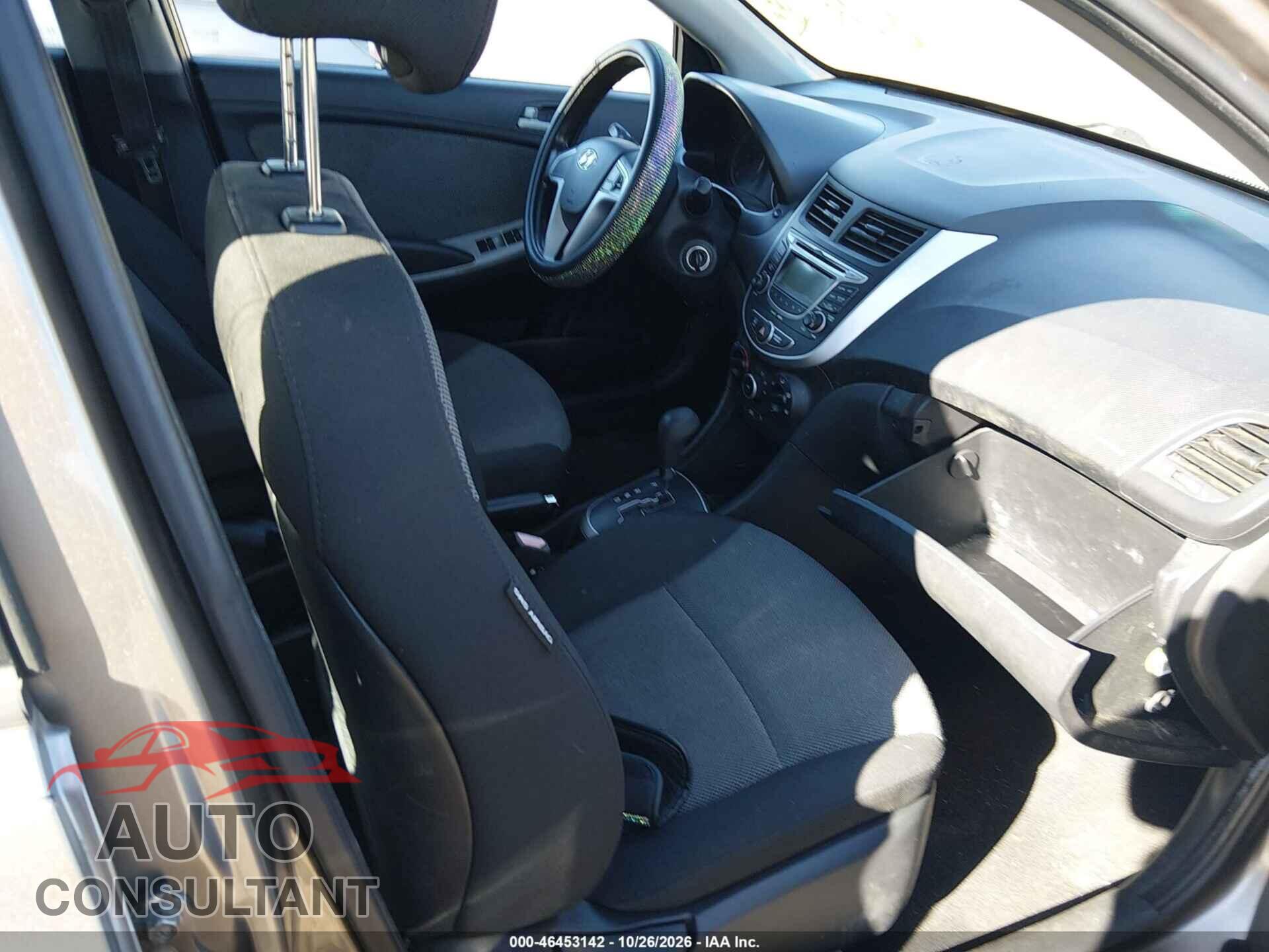 HYUNDAI ACCENT 2012 - KMHCT5AE2CU044117