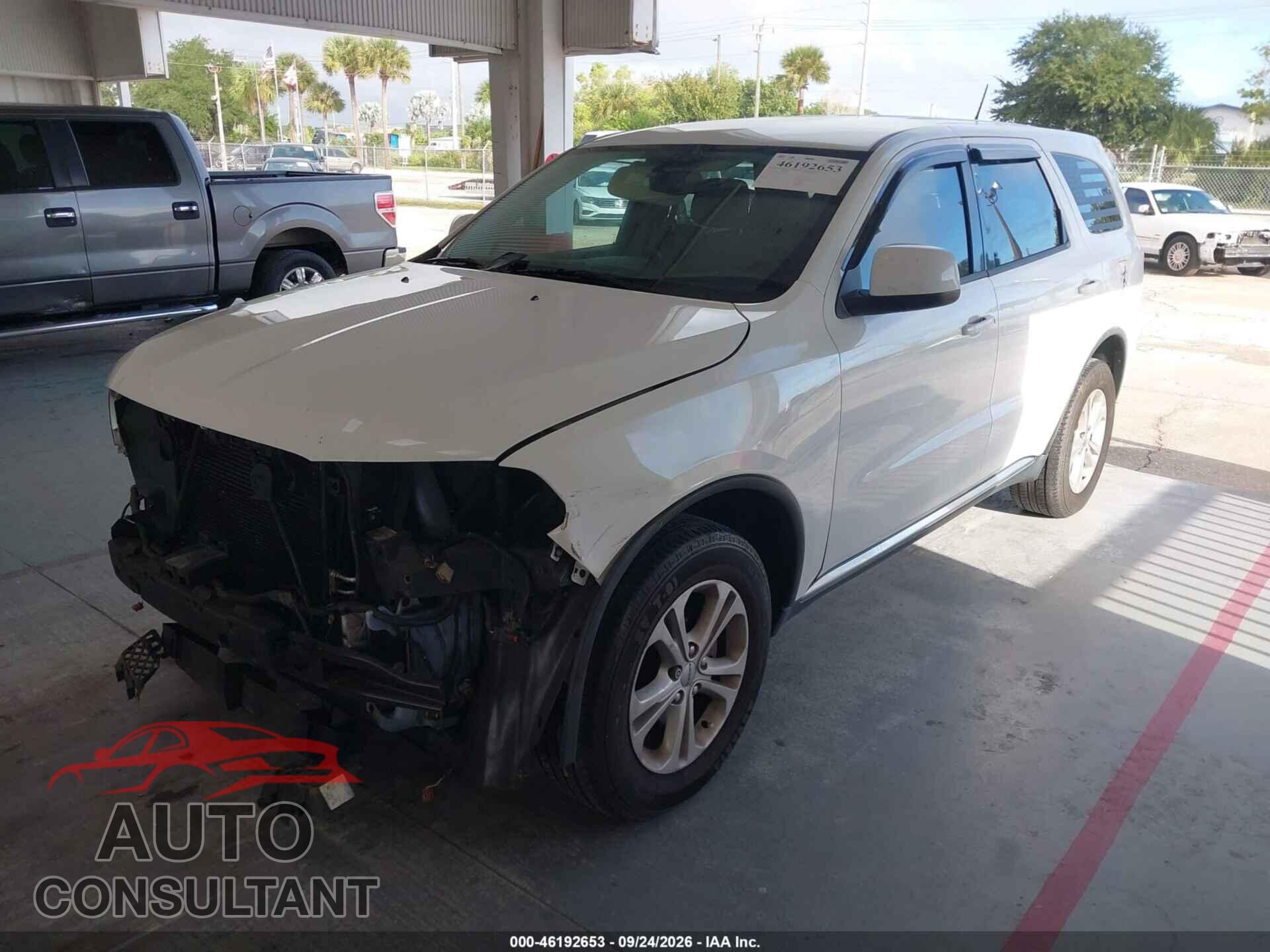 DODGE DURANGO 2013 - 1C4RDHAG6DC652857