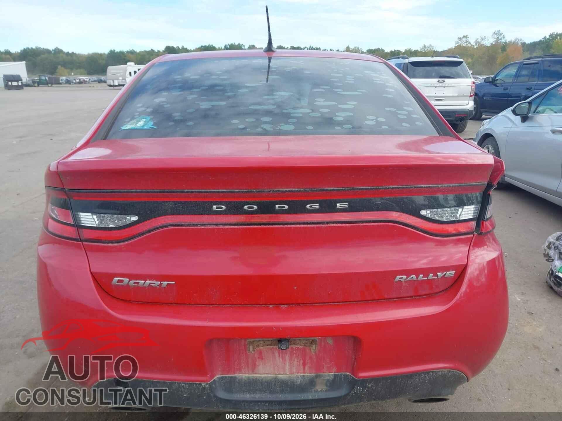 DODGE DART 2013 - 1C3CDFBA4DD332066