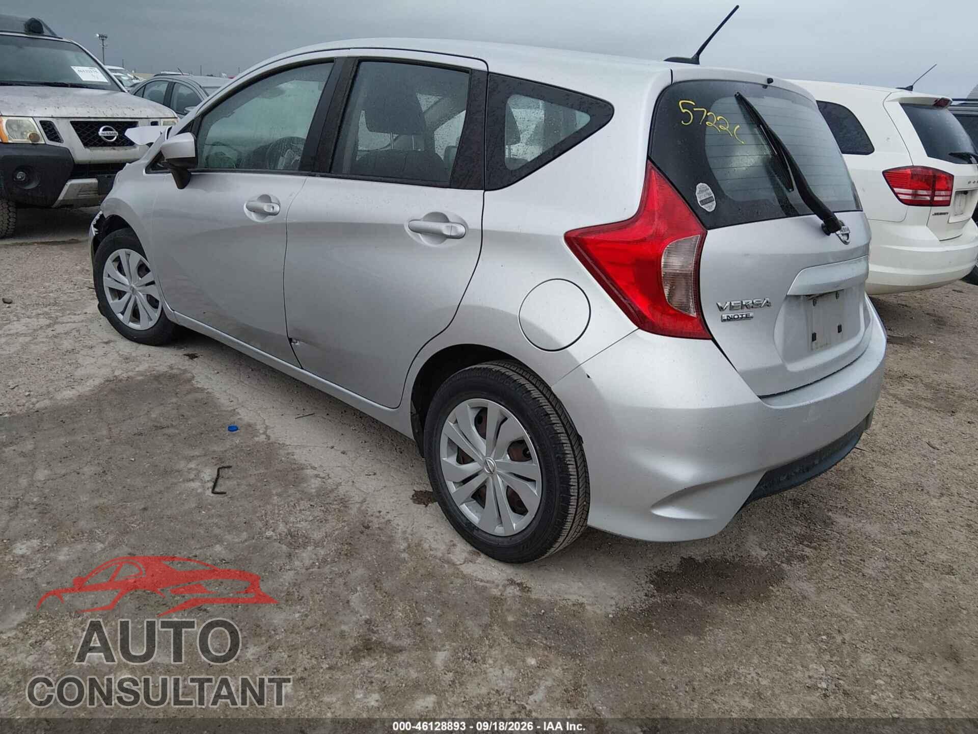 NISSAN VERSA NOTE 2017 - 3N1CE2CP0HL352600