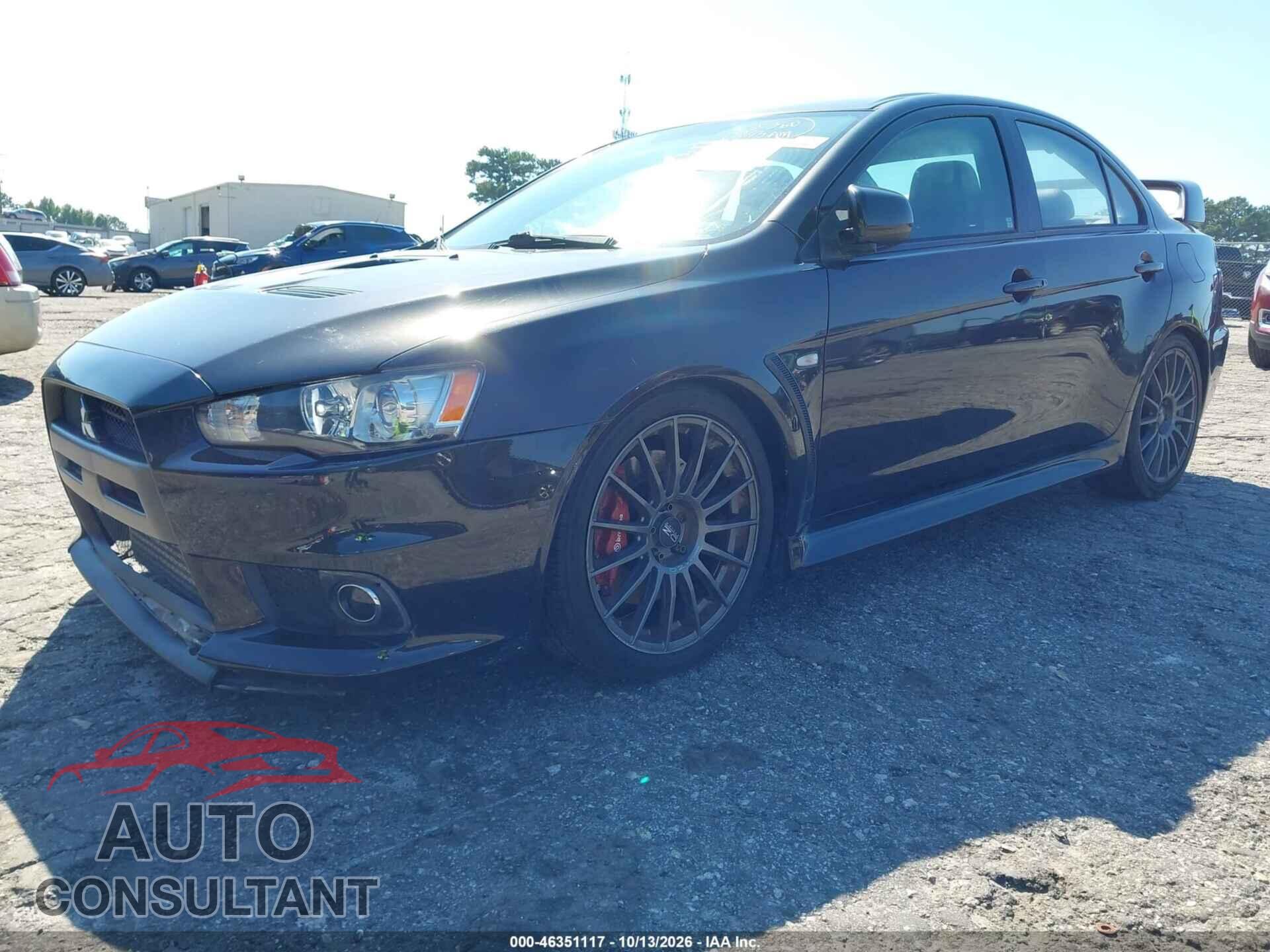 MITSUBISHI LANCER EVOLUTION 2011 - JA32W8FV8BU038451