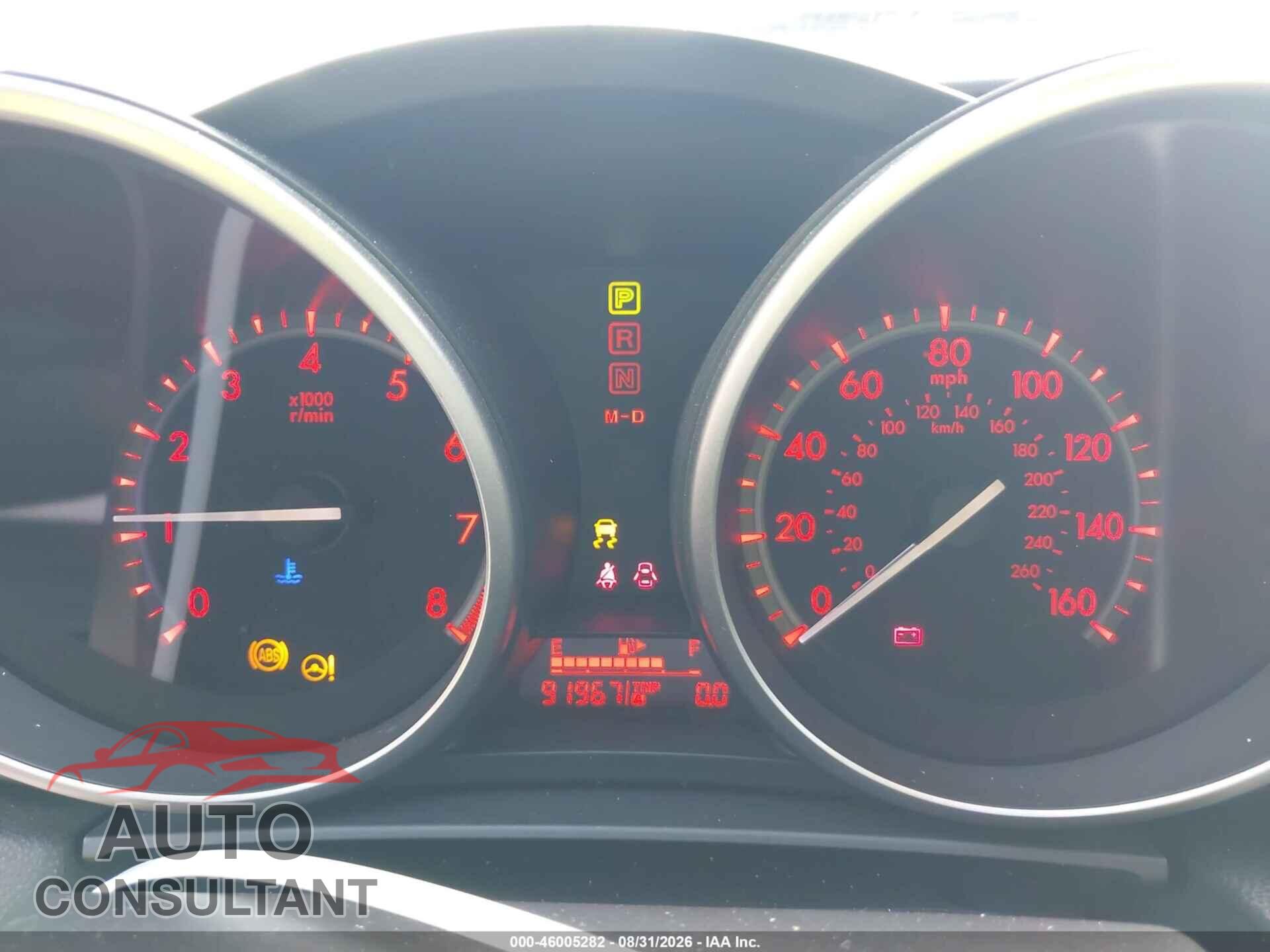MAZDA MAZDA3 2011 - JM1BL1M55B1365329
