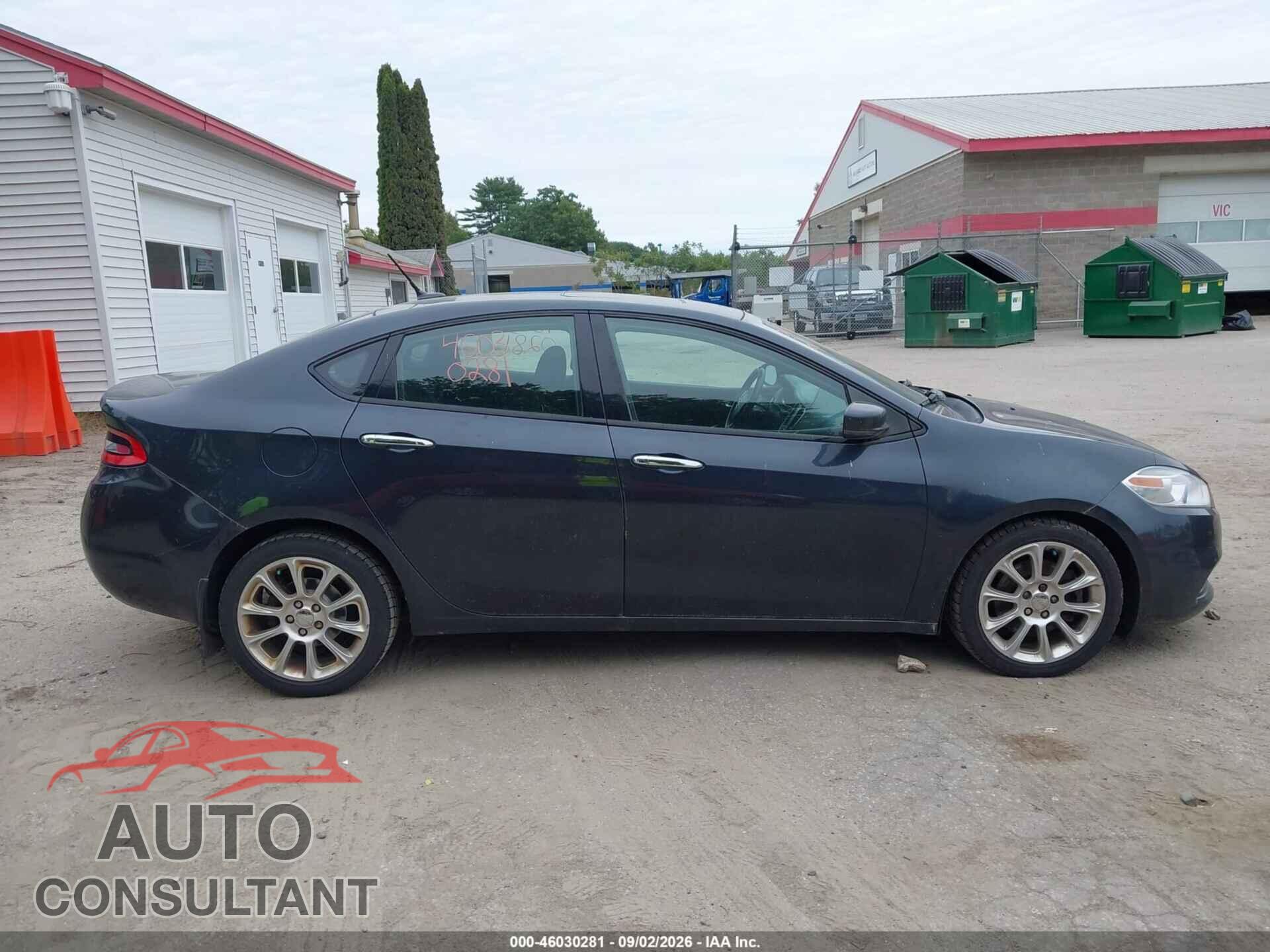 DODGE DART 2013 - 1C3CDFCA9DD268024