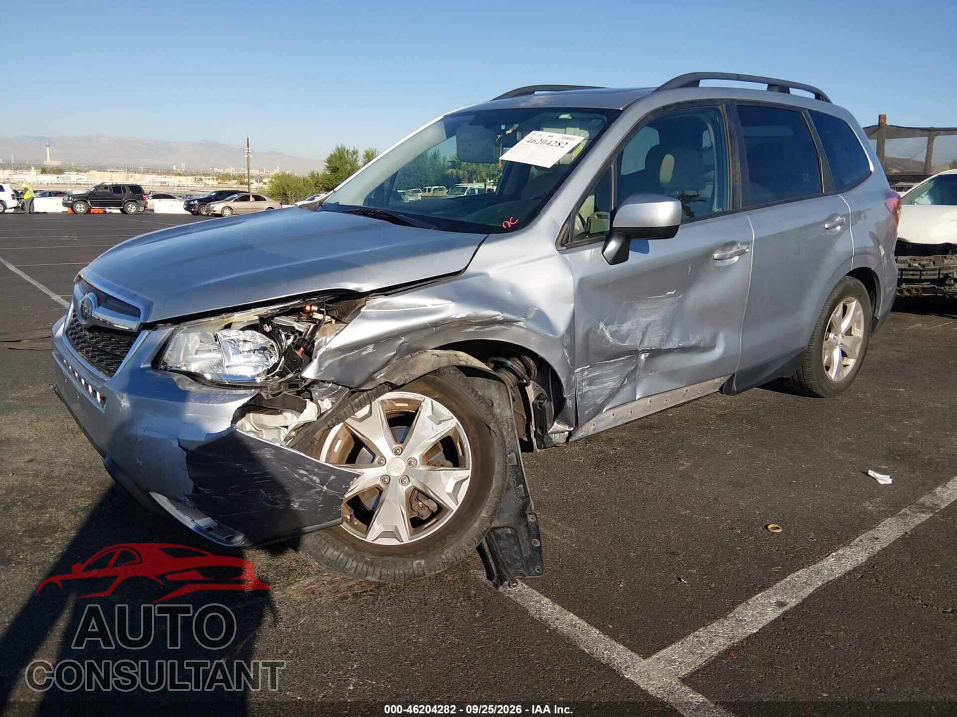 SUBARU FORESTER 2016 - JF2SJADC0GH486340