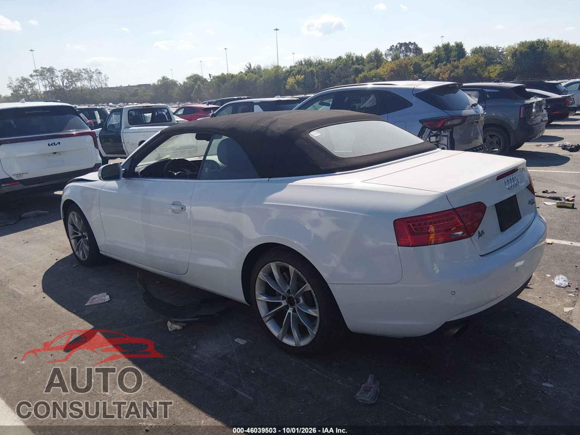 AUDI A5 2013 - WAULFAFH0DN014291