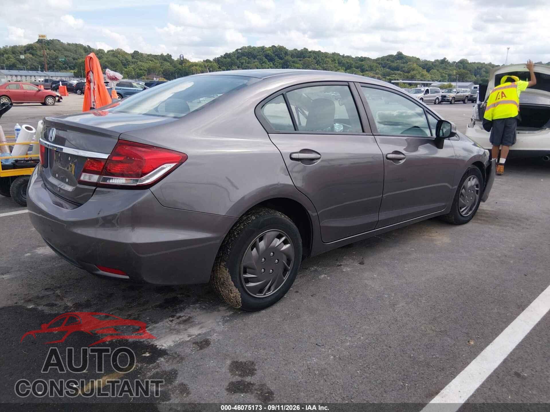 HONDA CIVIC 2013 - 19XFB2F5XDE030252