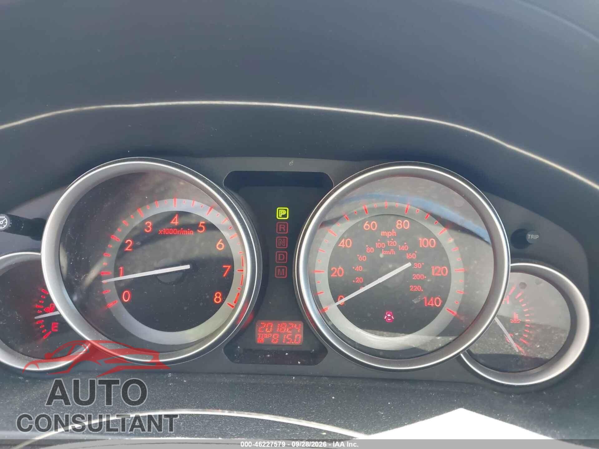 MAZDA CX-9 2012 - JM3TB3CA6C0365419