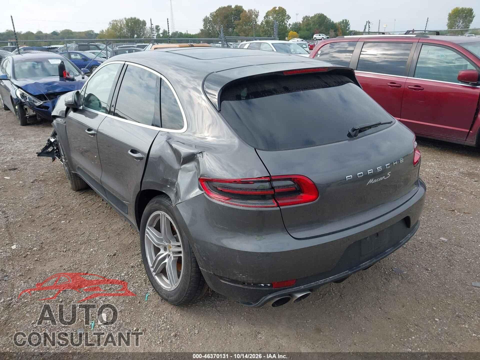 PORSCHE MACAN 2016 - WP1AB2A59GLB42682