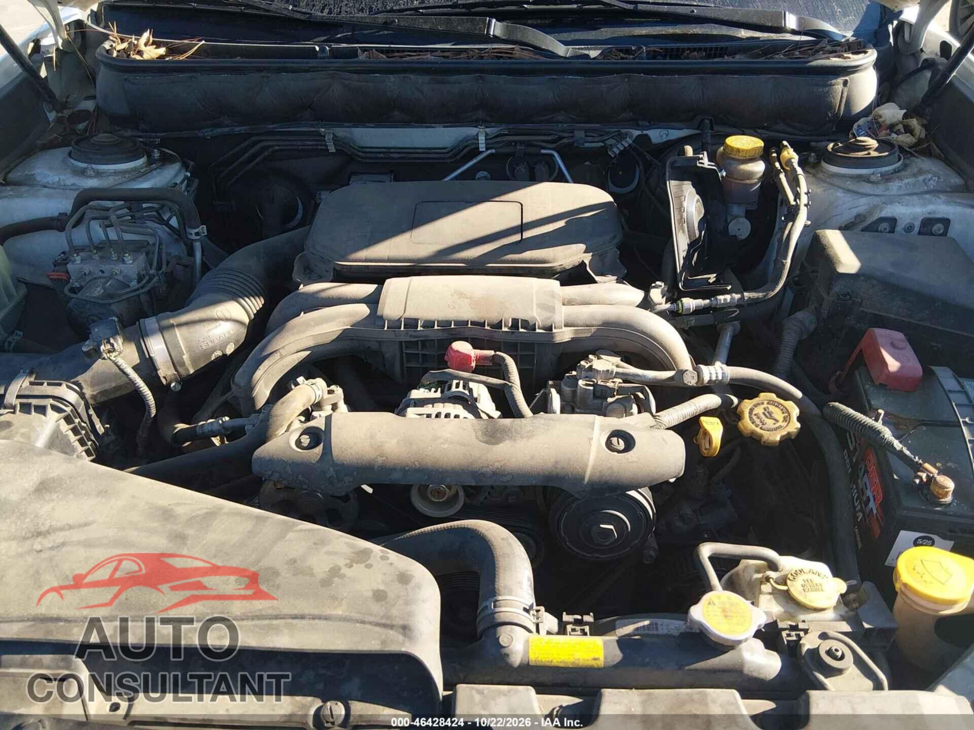 SUBARU OUTBACK 2010 - 4S4BRBCC3A3317654