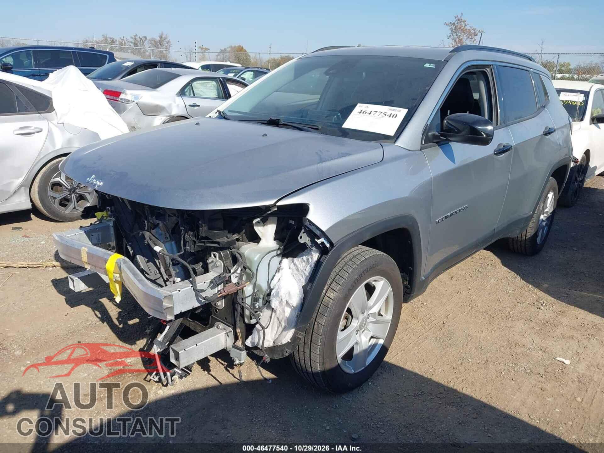 JEEP COMPASS 2022 - 3C4NJDBB7NT175414