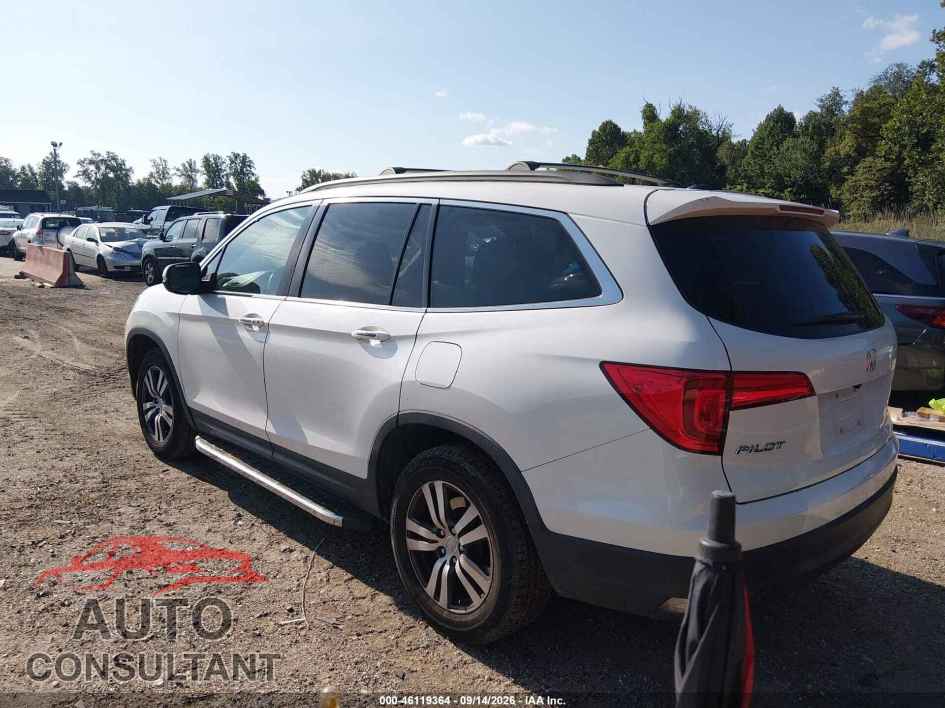 HONDA PILOT 2017 - 5FNYF5H32HB040672