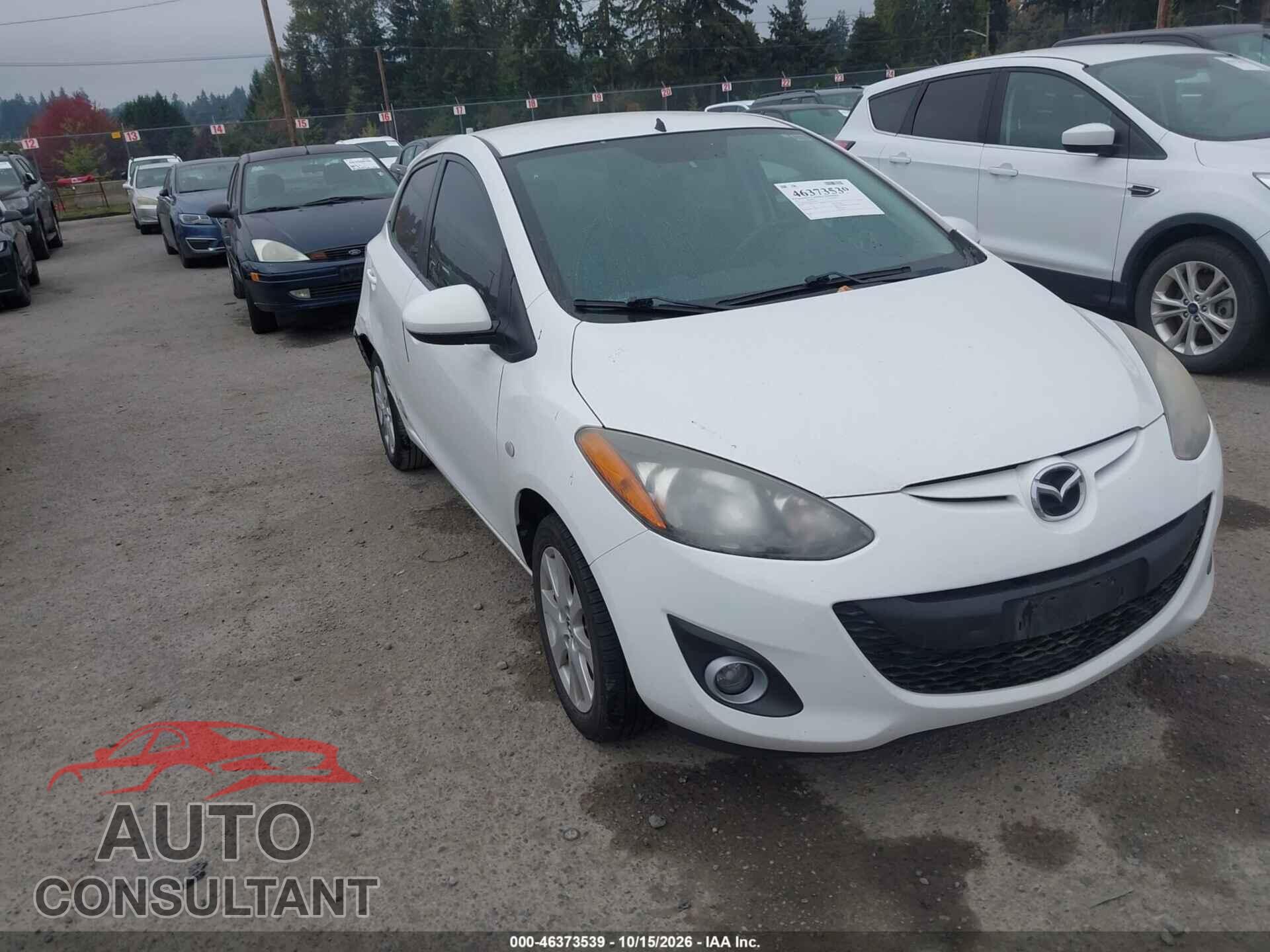 MAZDA MAZDA2 2013 - JM1DE1LY0D0157964