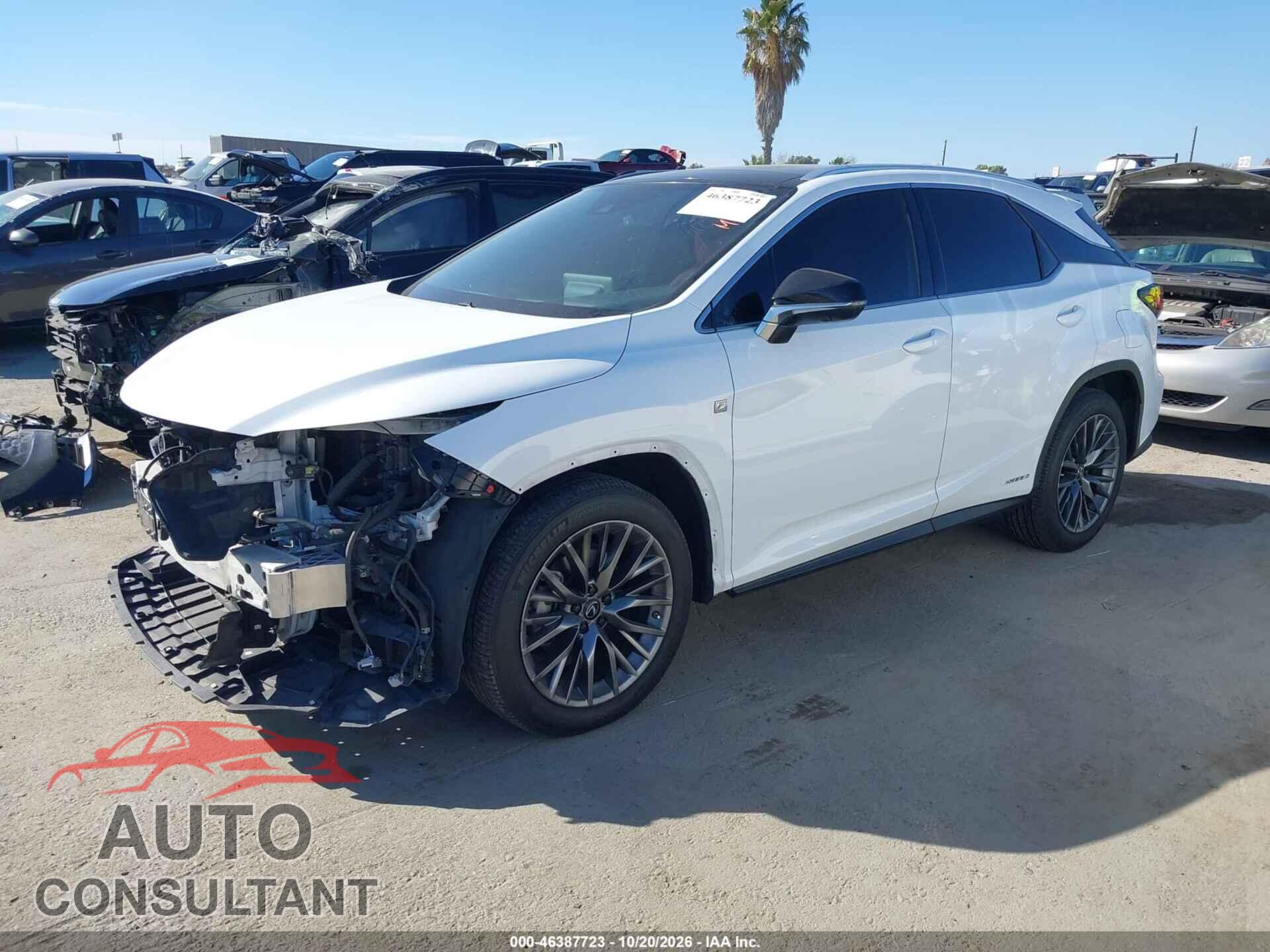 LEXUS RX 450H 2020 - 2T2YGMDA1LC049237