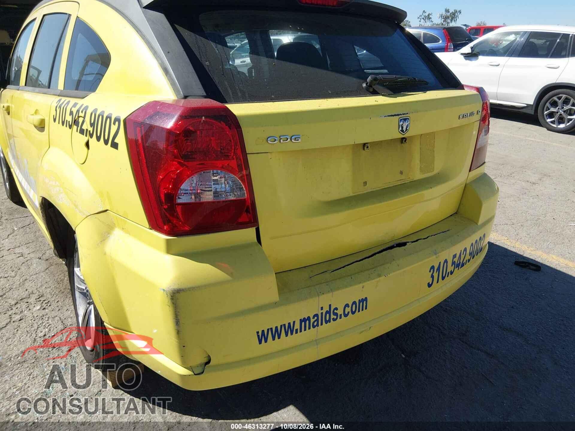 DODGE CALIBER 2011 - 1B3CB3HAXBD168571