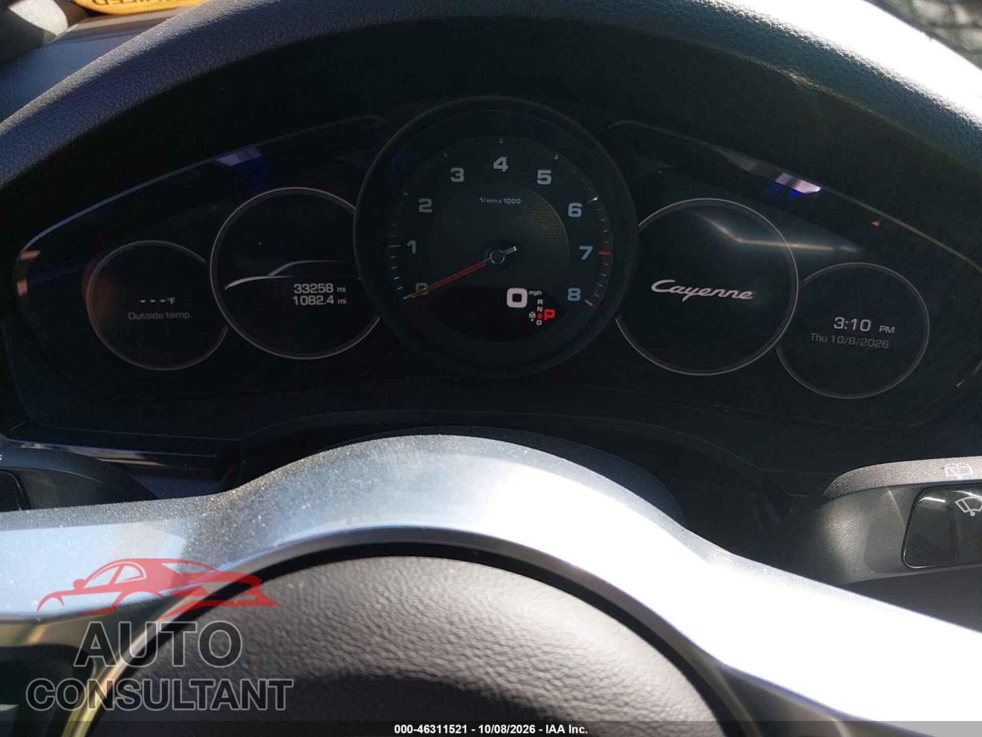 PORSCHE CAYENNE 2020 - WP1AA2AY9LDA03637