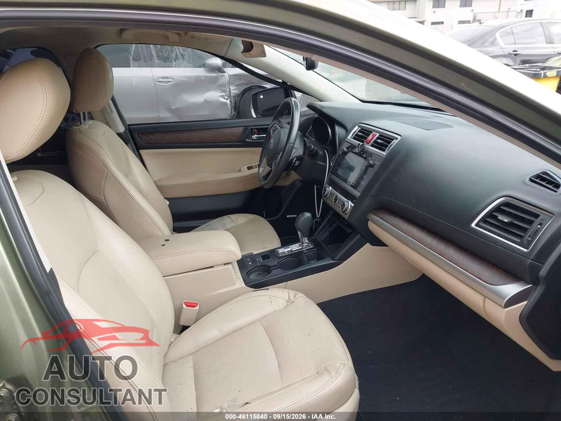 SUBARU OUTBACK 2016 - 4S4BSANC3G3207580