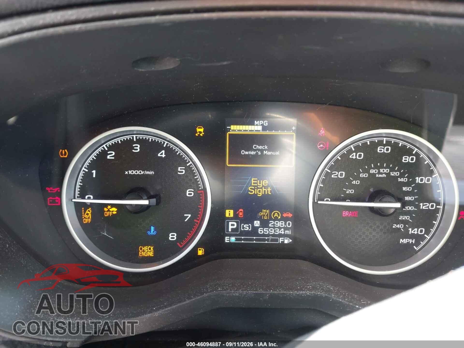 SUBARU FORESTER 2023 - JF2SKAEC0PH476239