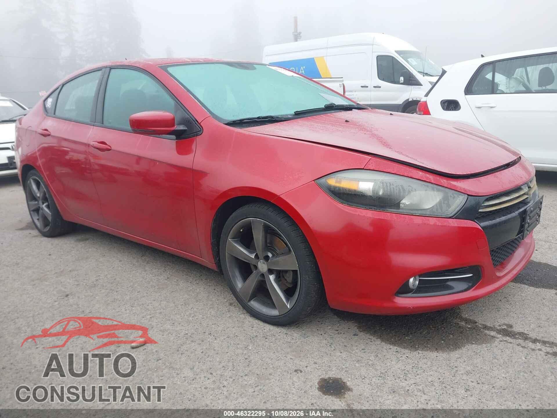 DODGE DART 2015 - 1C3CDFEBXFD302013