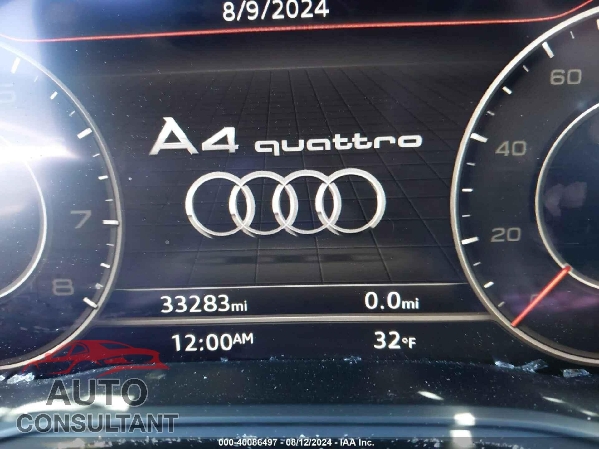 AUDI A4 2019 - WAUENAF40KA007760