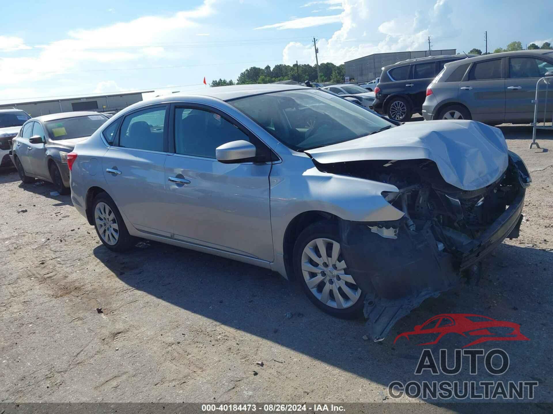 NISSAN SENTRA 2017 - 3N1AB7APXHY366586