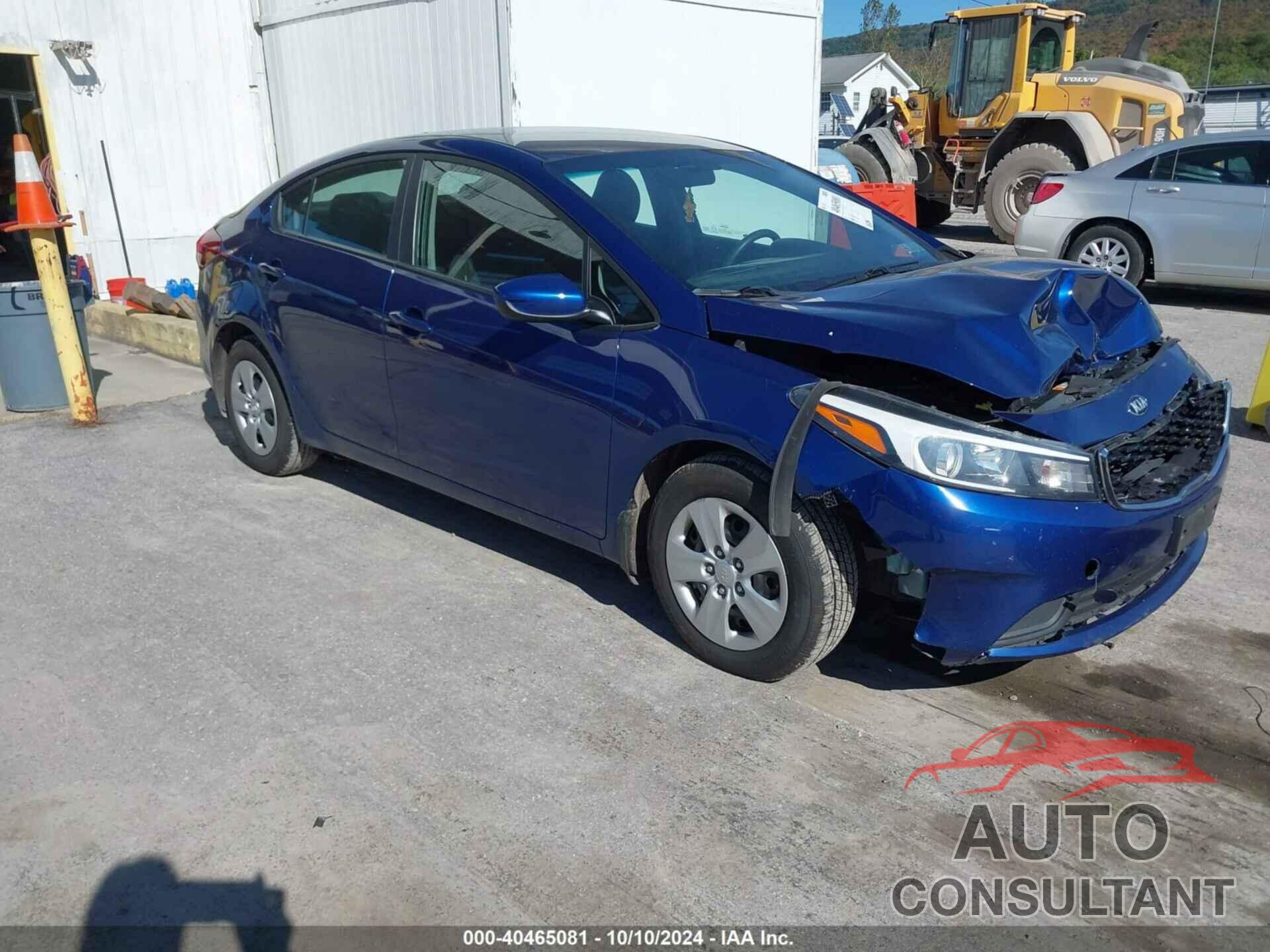 KIA FORTE 2018 - 3KPFK4A76JE219836