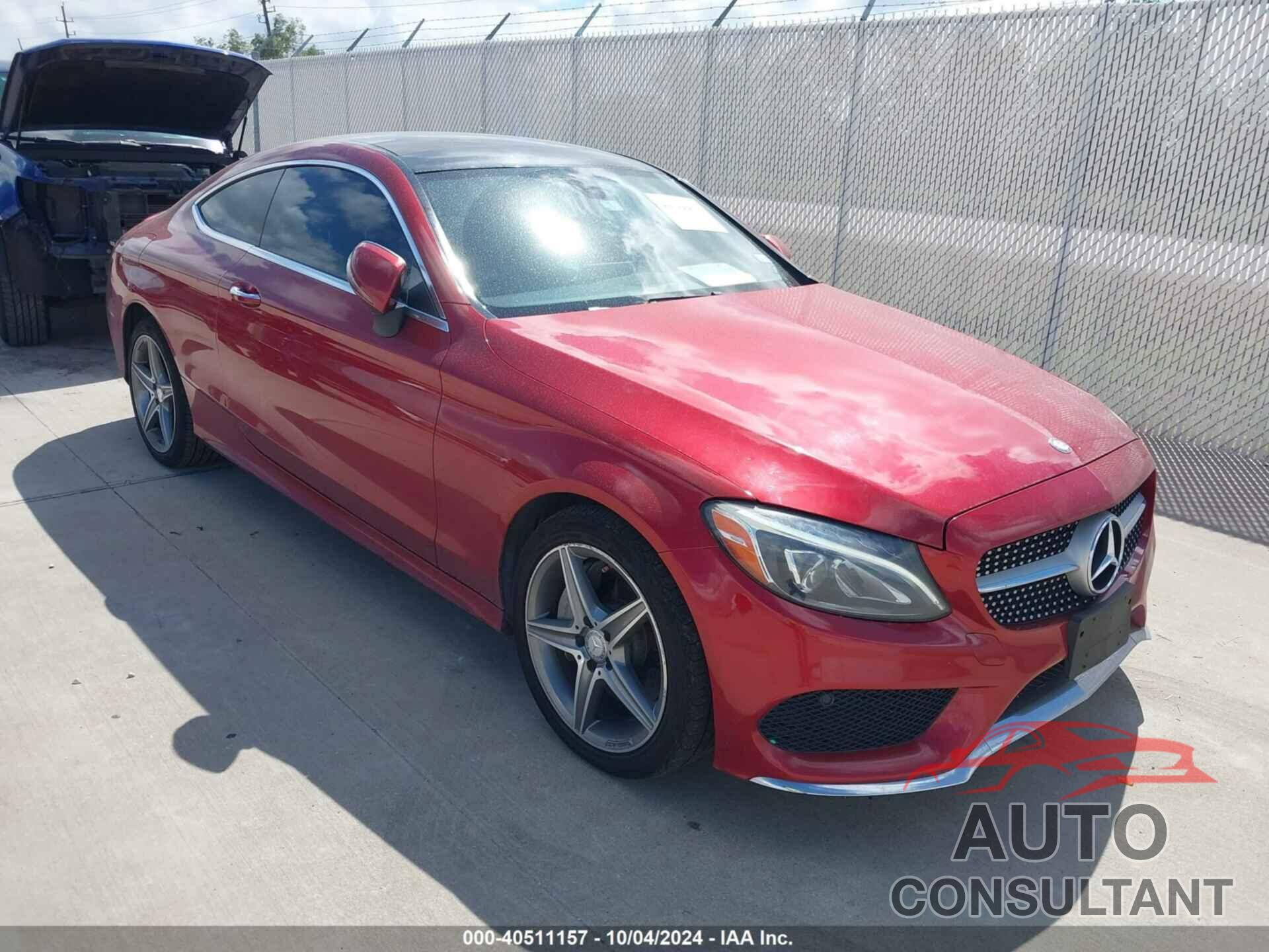 MERCEDES-BENZ C 300 2017 - WDDWJ4KB9HF381665