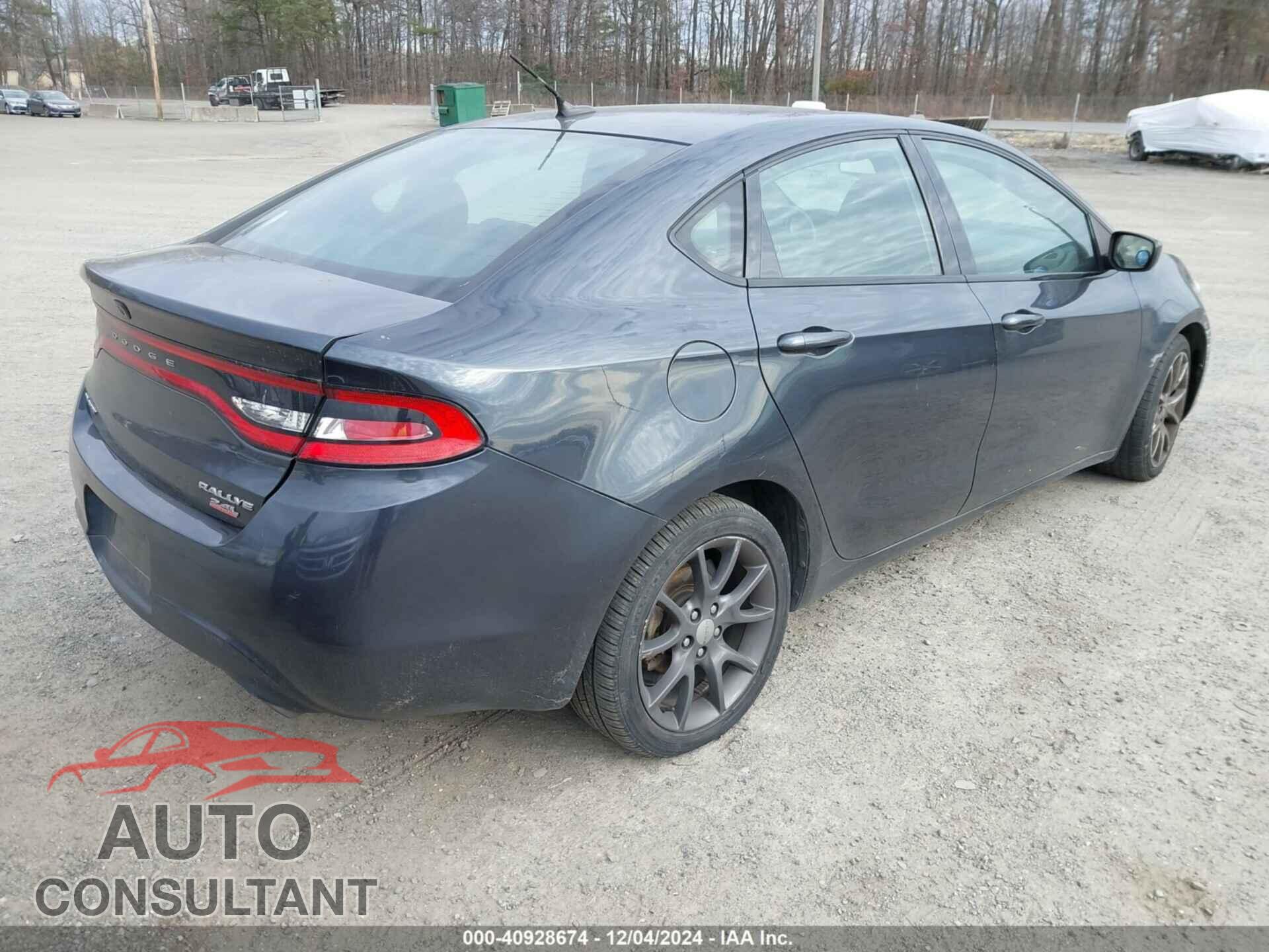 DODGE DART 2014 - 1C3CDFBB3ED831838