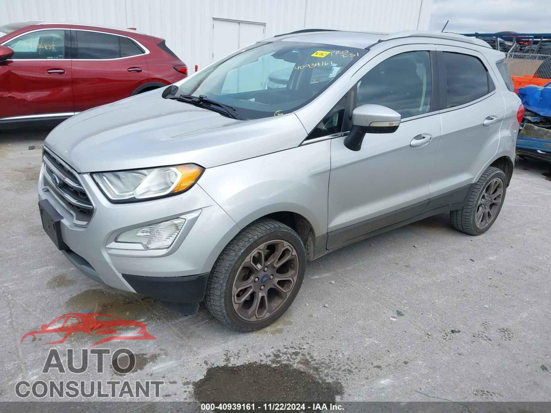 FORD ECOSPORT 2019 - MAJ6S3KL0KC259334