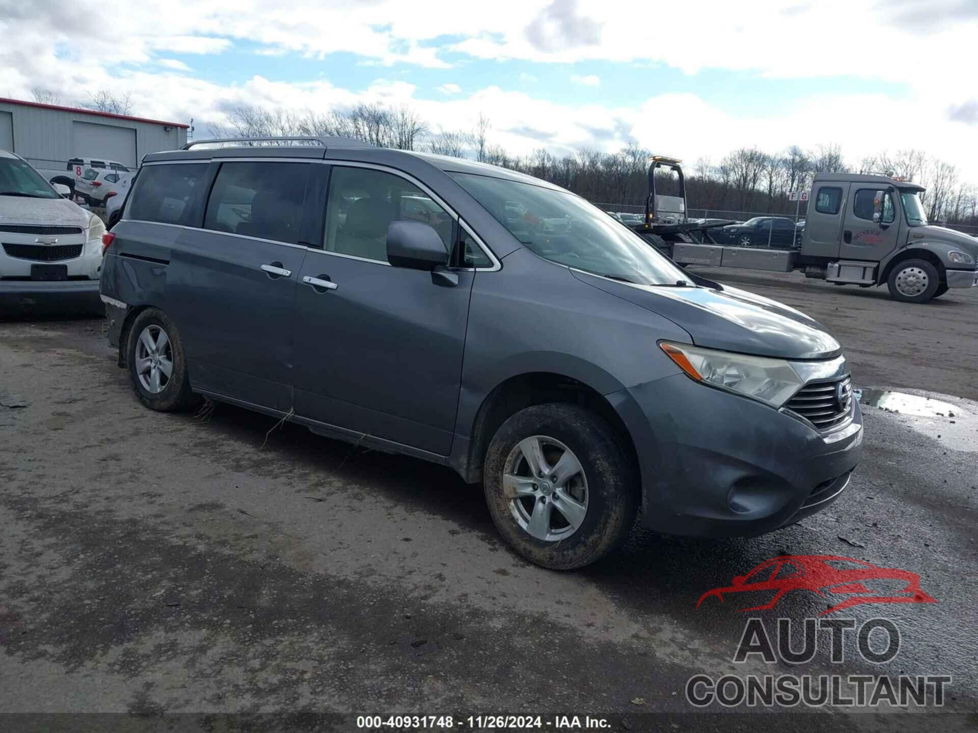 NISSAN QUEST 2014 - JN8AE2KPXE9106149