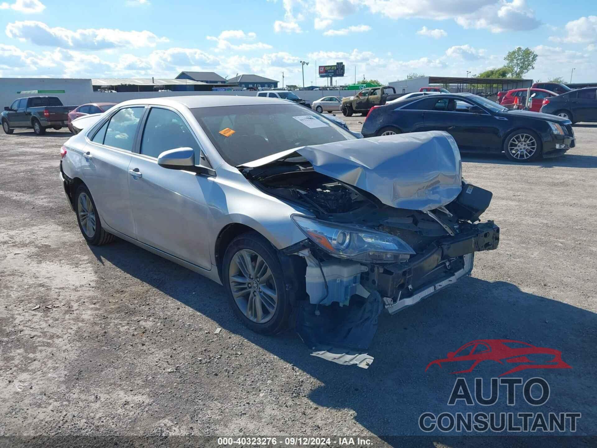 TOYOTA CAMRY 2017 - 4T1BF1FK8HU317529