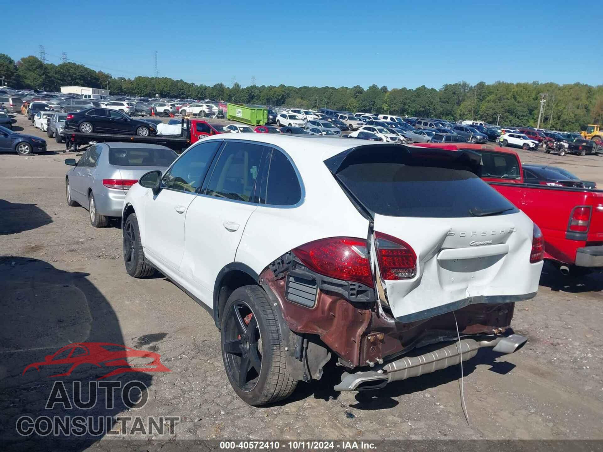 PORSCHE CAYENNE 2012 - WP1AA2A21CLA07747