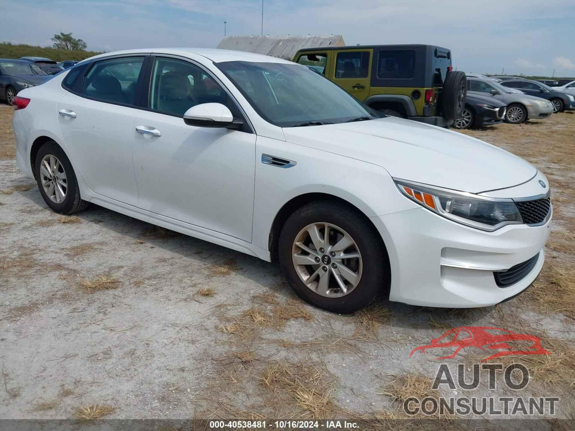 KIA OPTIMA 2018 - 5XXGT4L31JG250110