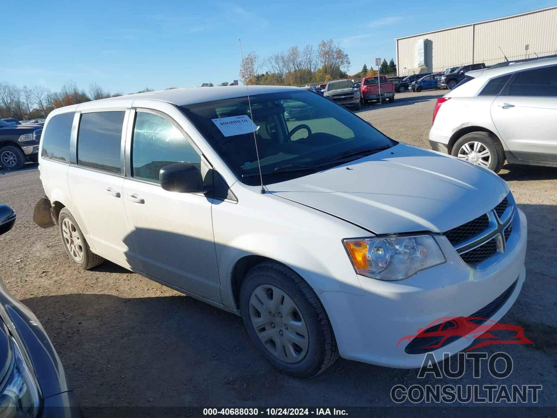DODGE GRAND CARAVAN 2018 - 2C4RDGBG0JR180375