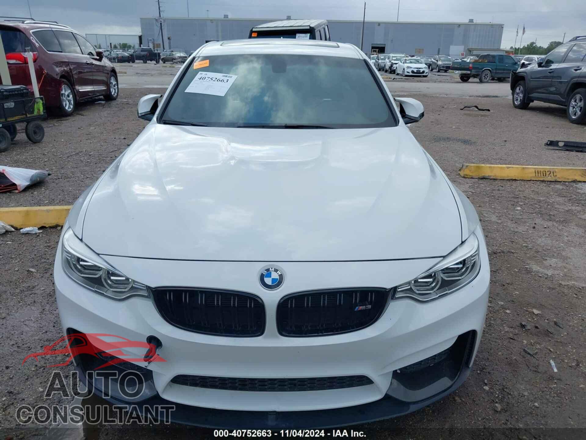 BMW M3 2017 - WBS8M9C51H5G42465